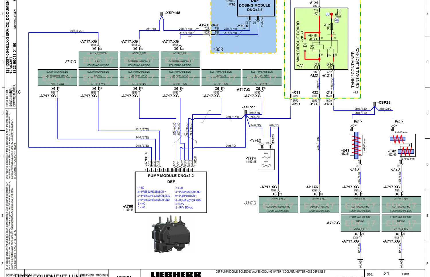 Manual de Serviço Liebherr PR 716 — figura técnica 4