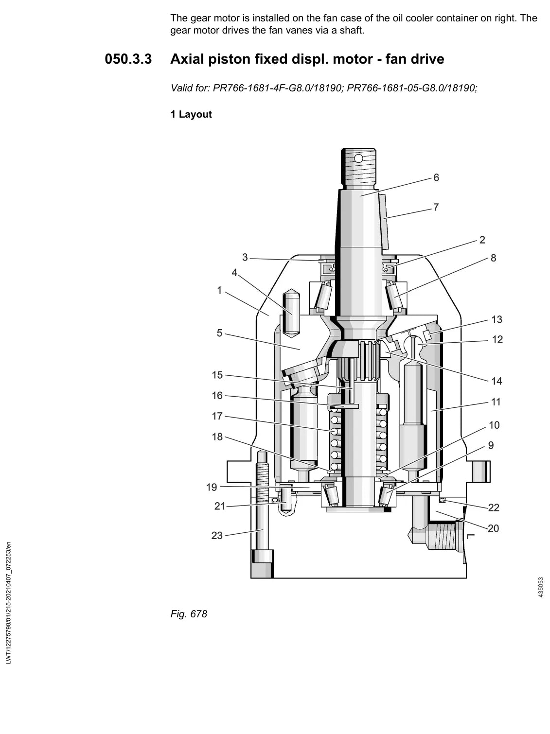 Manual de Serviço Liebherr PR 766 1681 — figura técnica 2