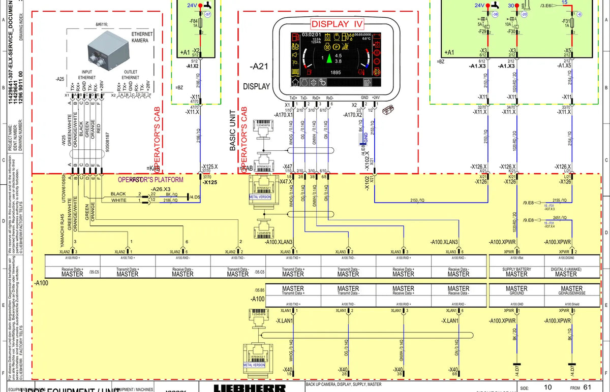 Manual de Serviço Liebherr PR 776 1296 — figura técnica 3