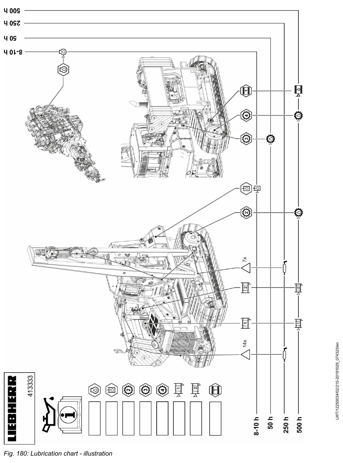 Manual de Serviço Liebherr RL 46 1631 — figura técnica 1