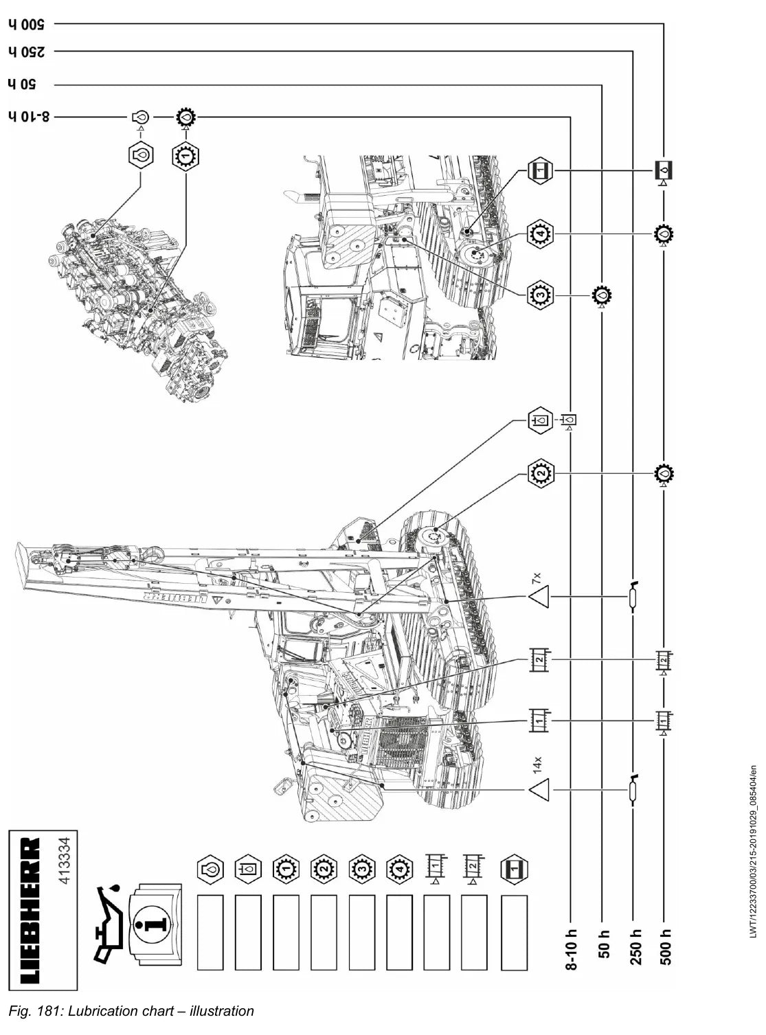 Manual de Serviço Liebherr RL 56 1632 — figura técnica 1