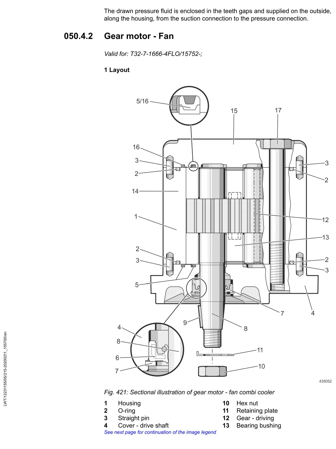 Manual de Serviço Liebherr T 32-7 1666 — figura técnica 2