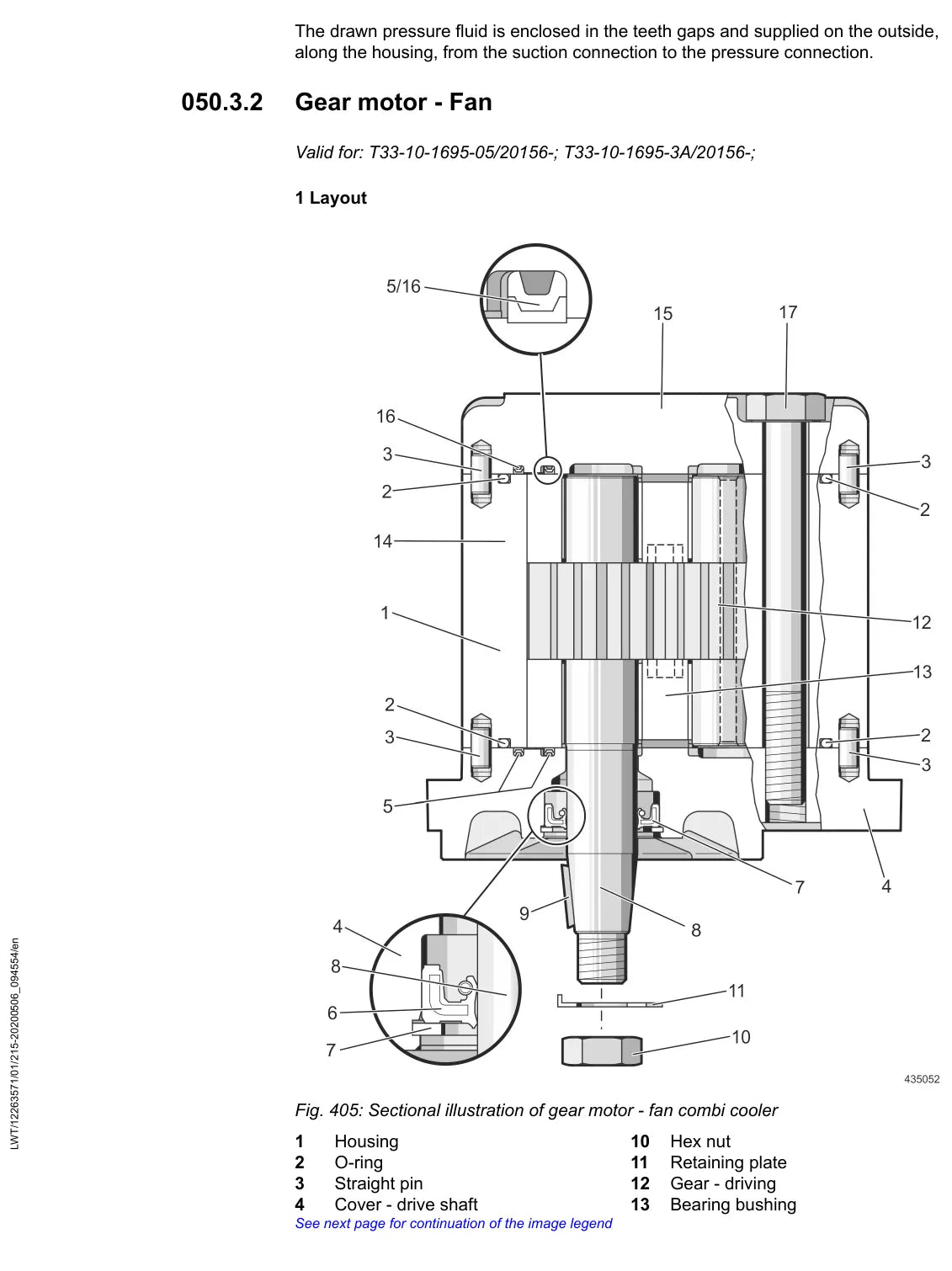 Manual de Serviço Liebherr T 33-10 1695 — figura técnica 2