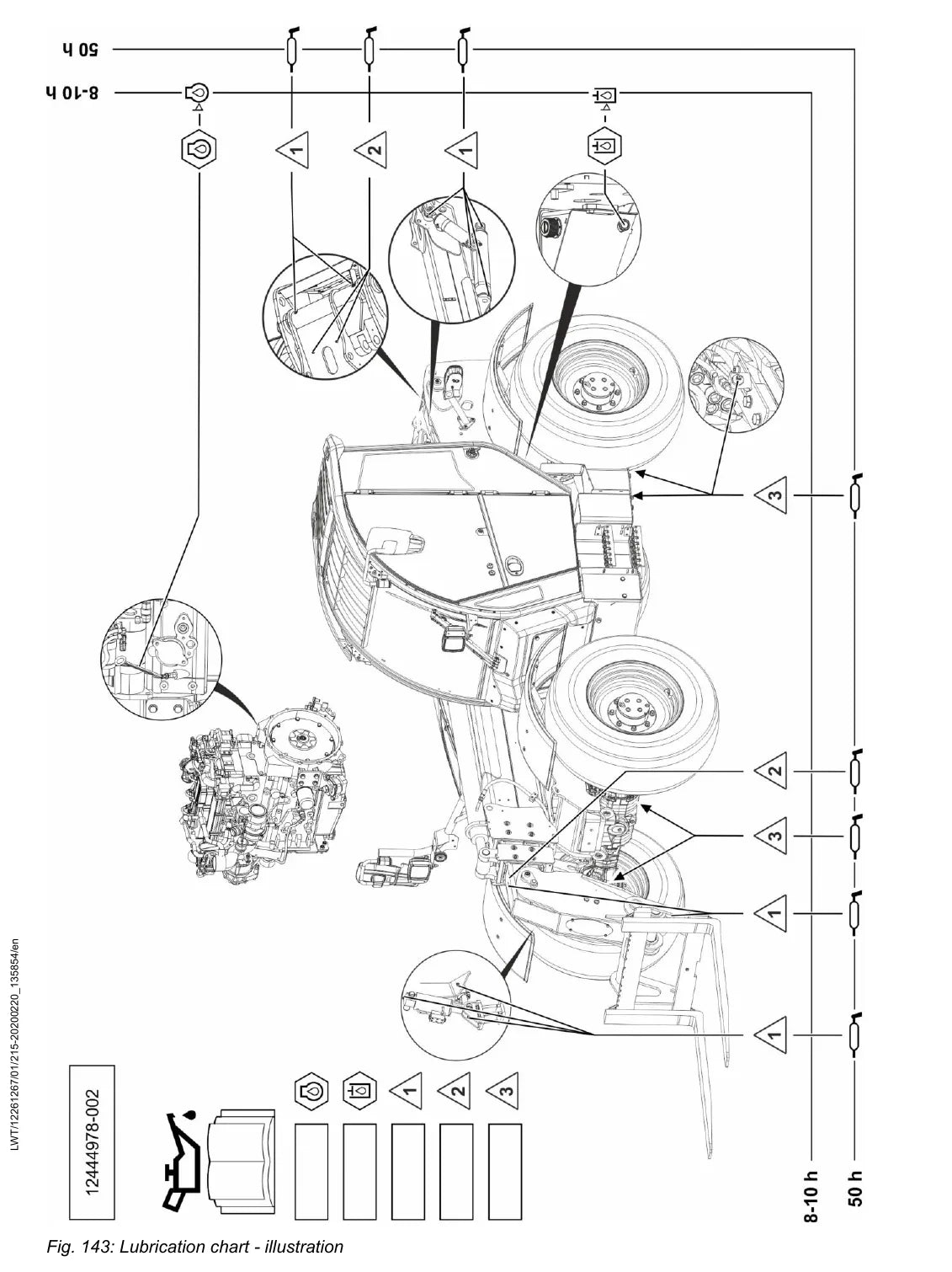 Manual de Serviço Liebherr T 33-10 1695 — figura técnica 1