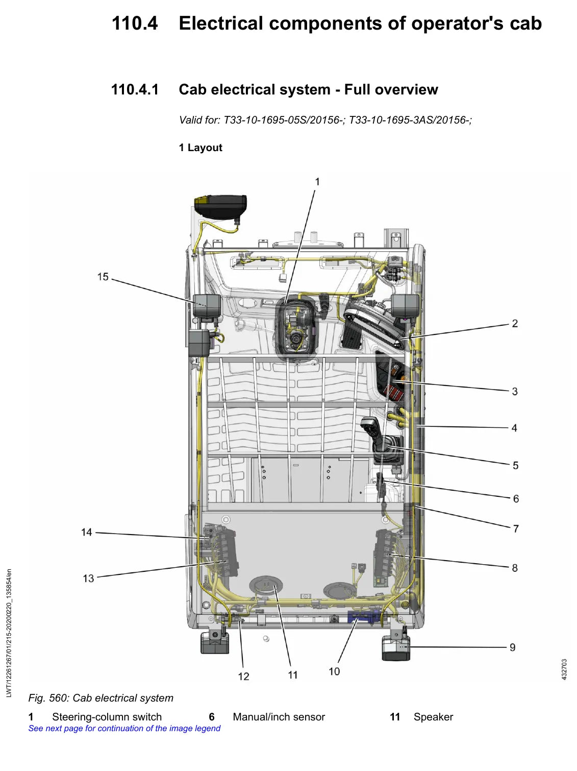 Manual de Serviço Liebherr T 33-10 1695 — figura técnica 3