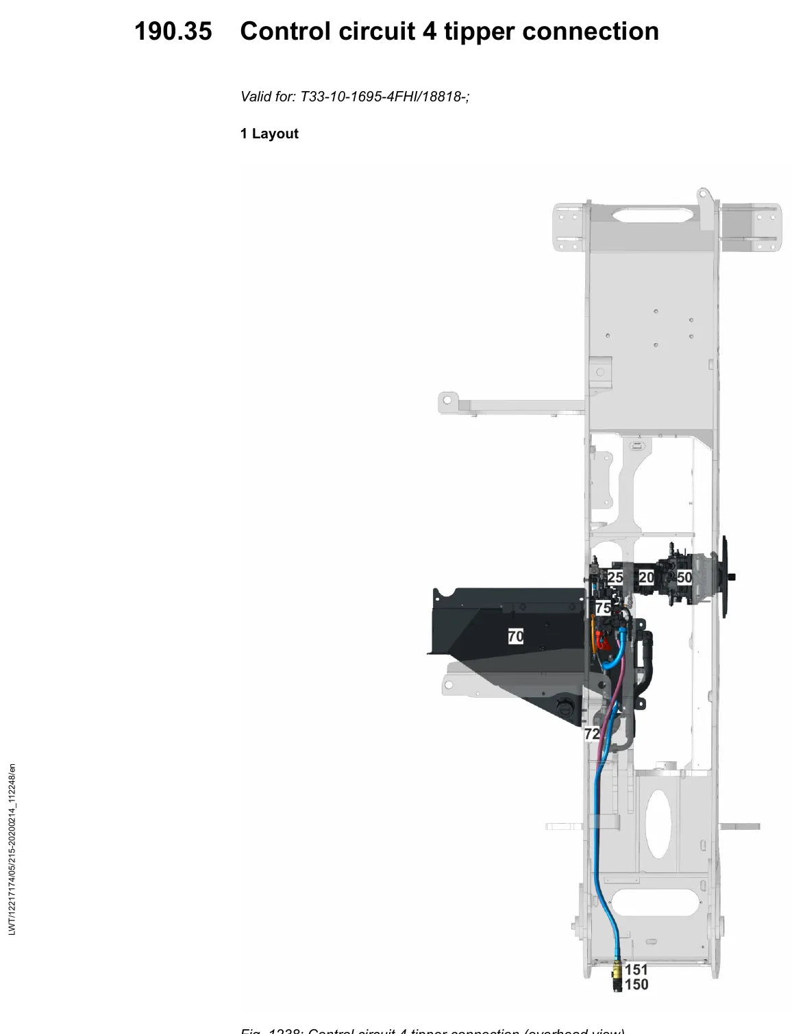 Manual de Serviço Liebherr T 33-10 1695 — figura técnica 4