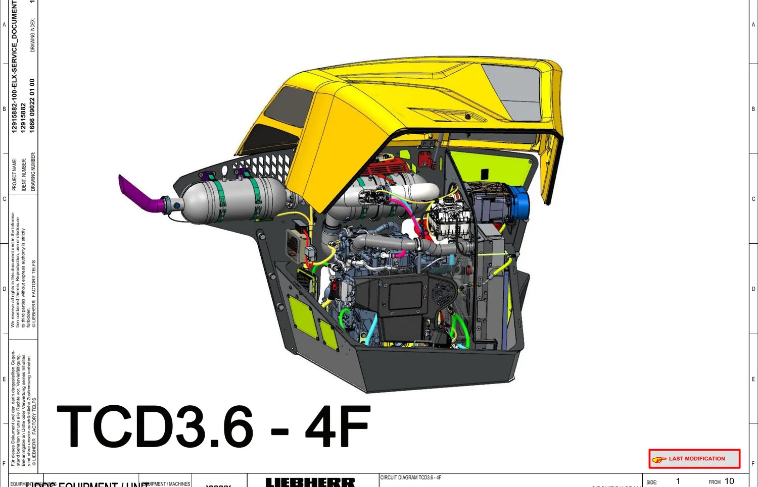 Manual de Serviço Liebherr T 36-7 1667 — figura técnica 2