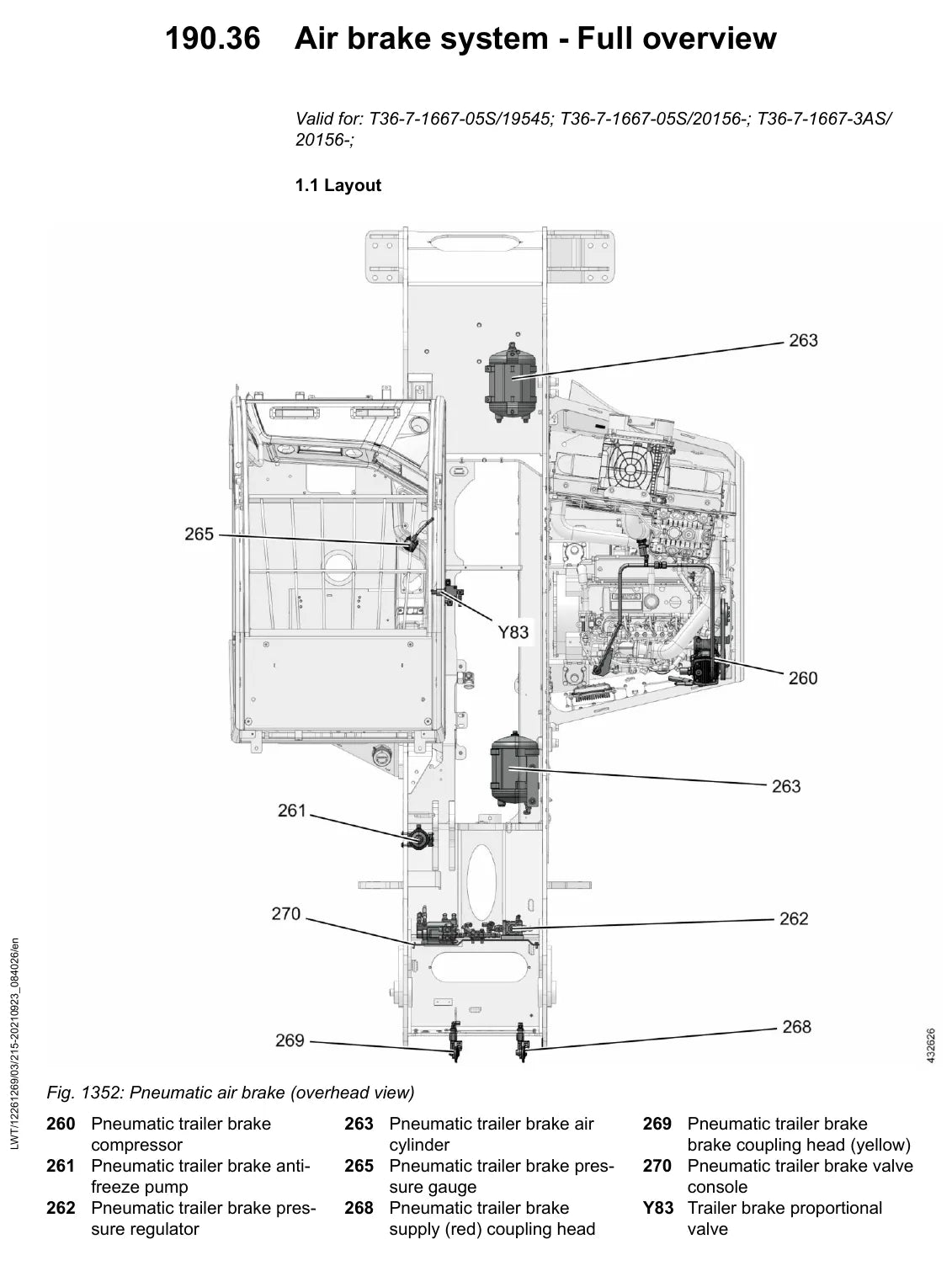 Manual de Serviço Liebherr T 36-7 1667 — figura técnica 4