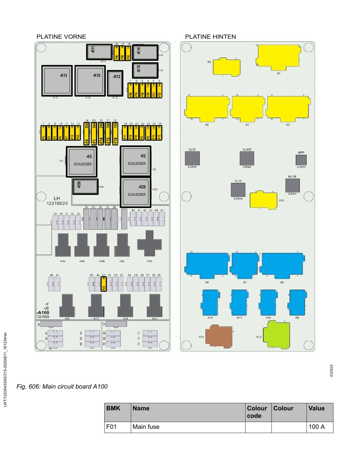 Manual de Serviço Liebherr T 41-7 1665 — figura técnica 3