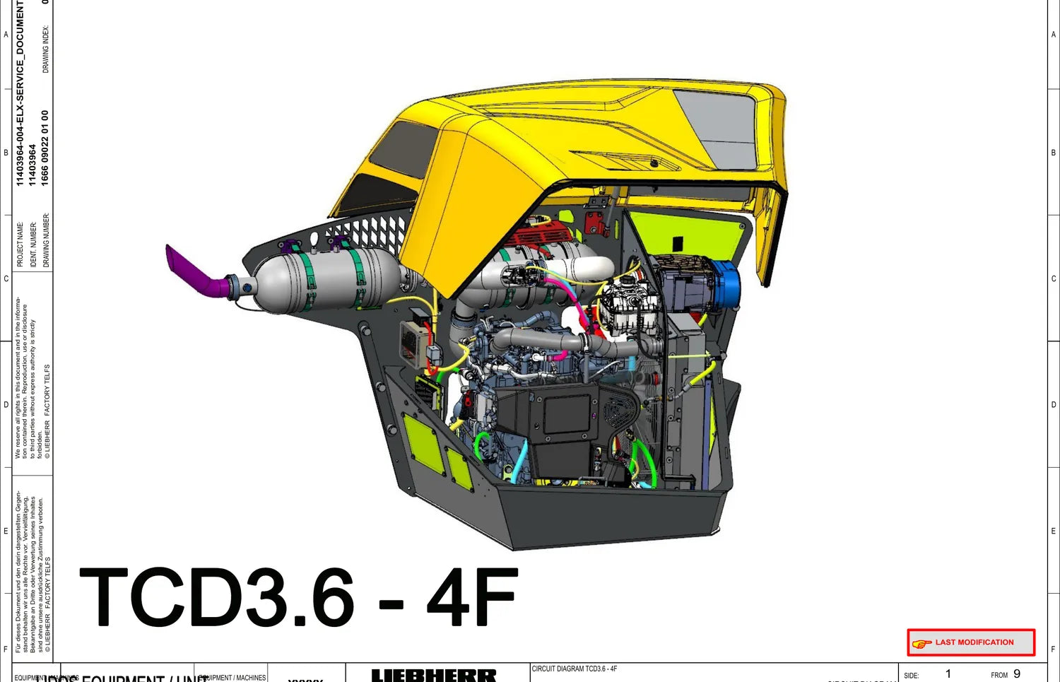 Manual de Serviço Liebherr T 41-7 1665 — figura técnica 3