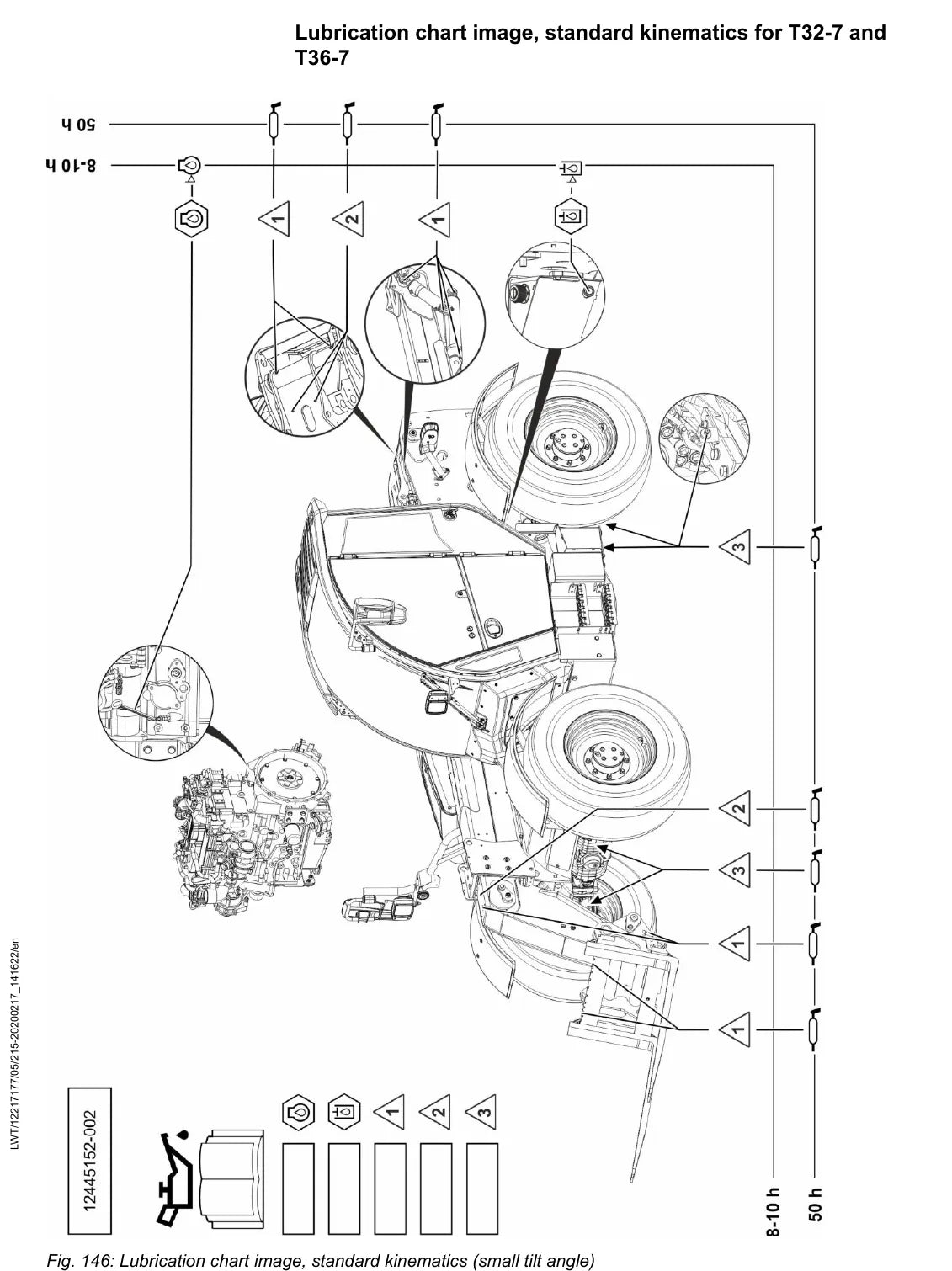 Manual de Serviço Liebherr T 41-7 1665 — figura técnica 1