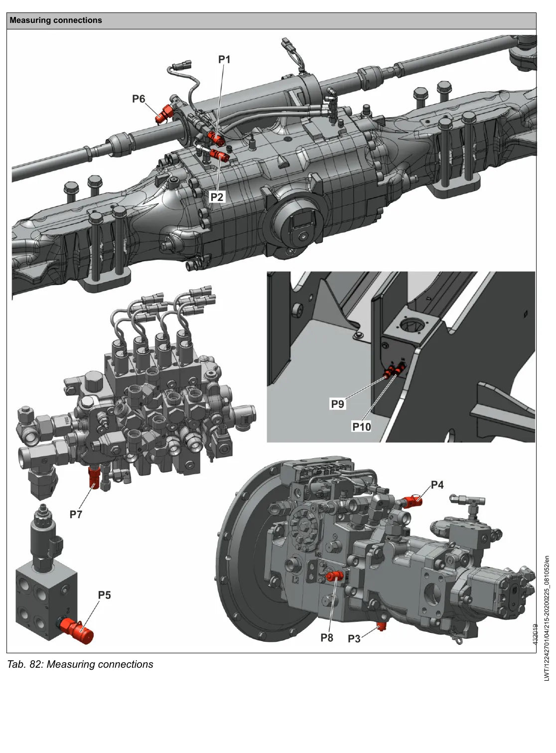 Manual de Serviço Liebherr T 46-7 1706 — figura técnica 1