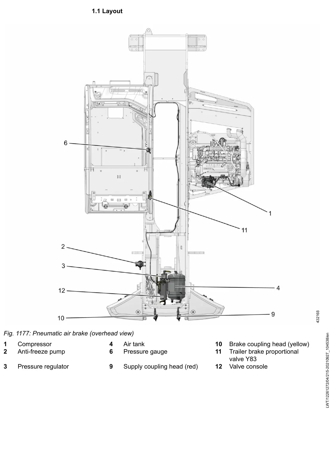 Manual de Serviço Liebherr T 55-7 1708 — figura técnica 4
