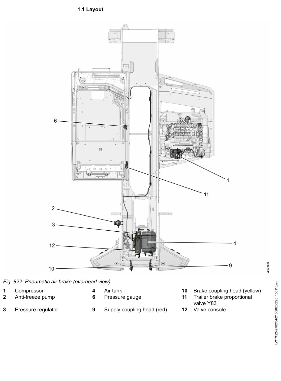 Manual de Serviço Liebherr T 55-7 1708 — figura técnica 4