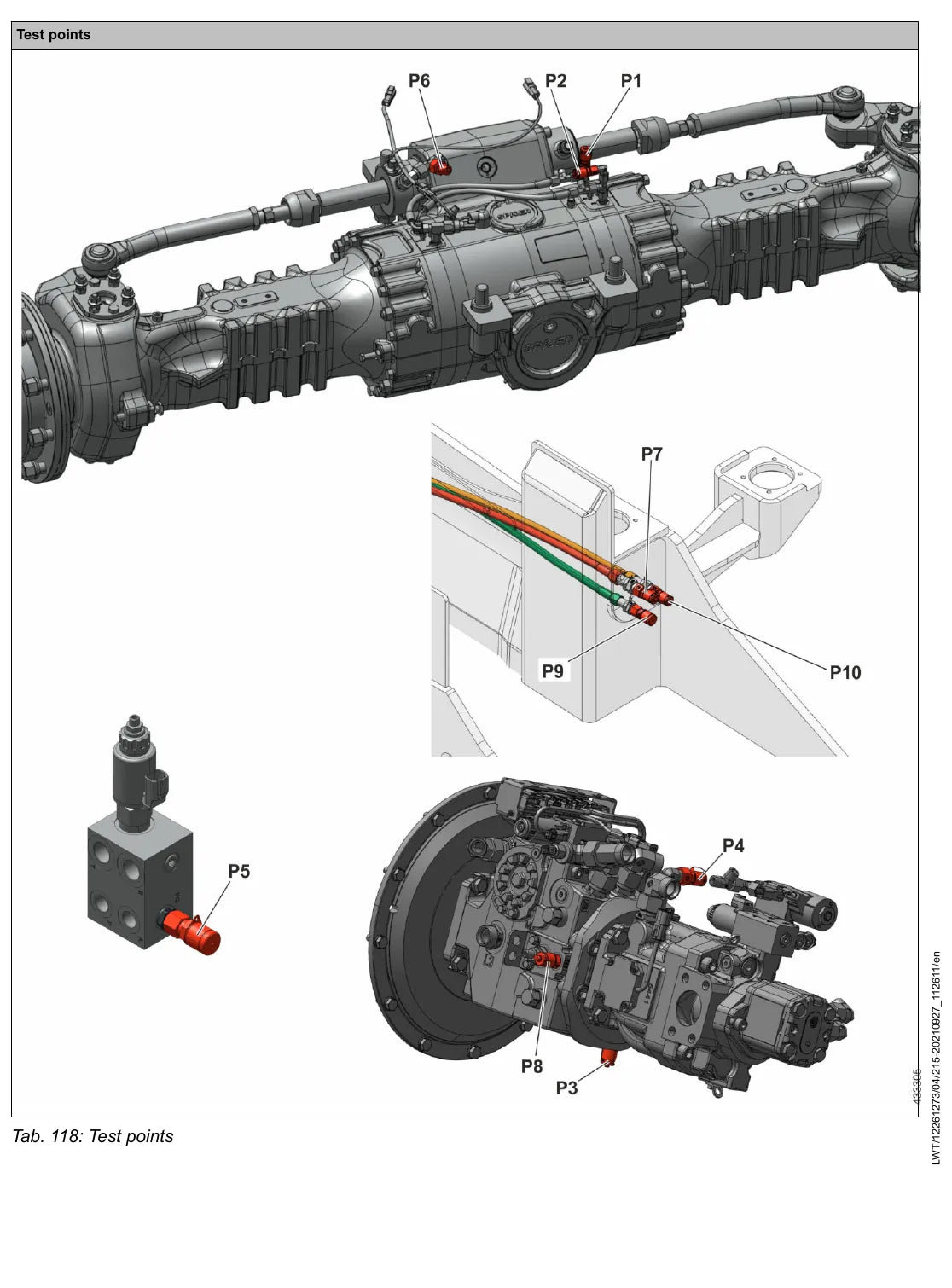 Manual de Serviço Liebherr T 60-9 1709 — figura técnica 1