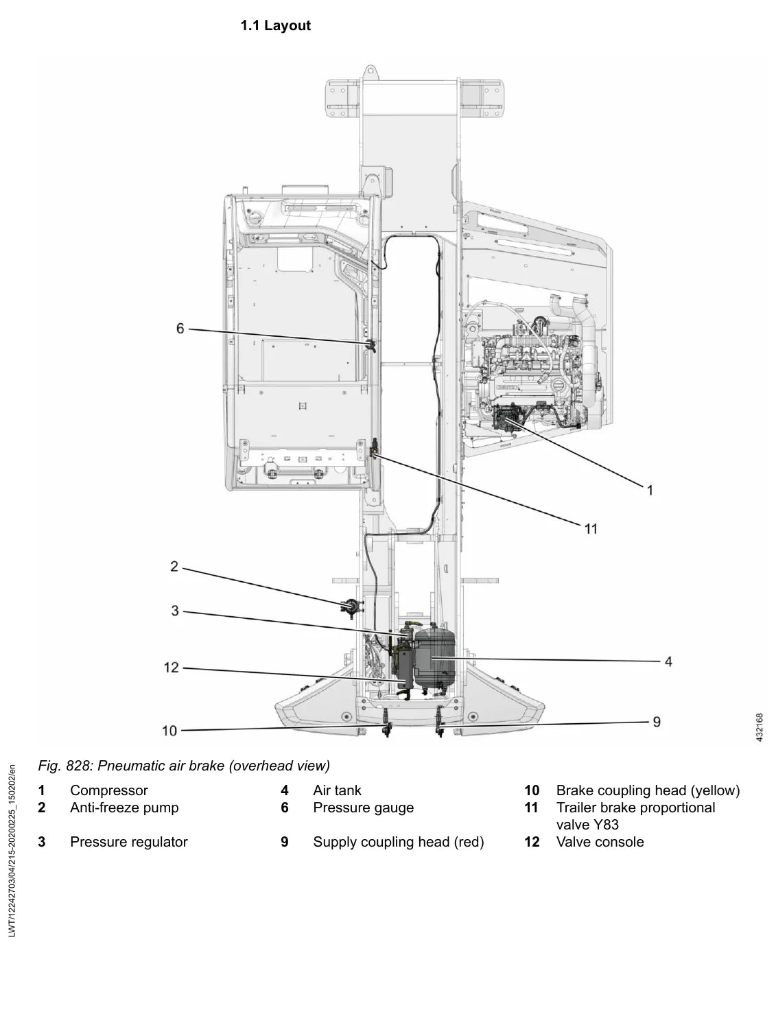 Manual de Serviço Liebherr T 60-9 1709 — figura técnica 4