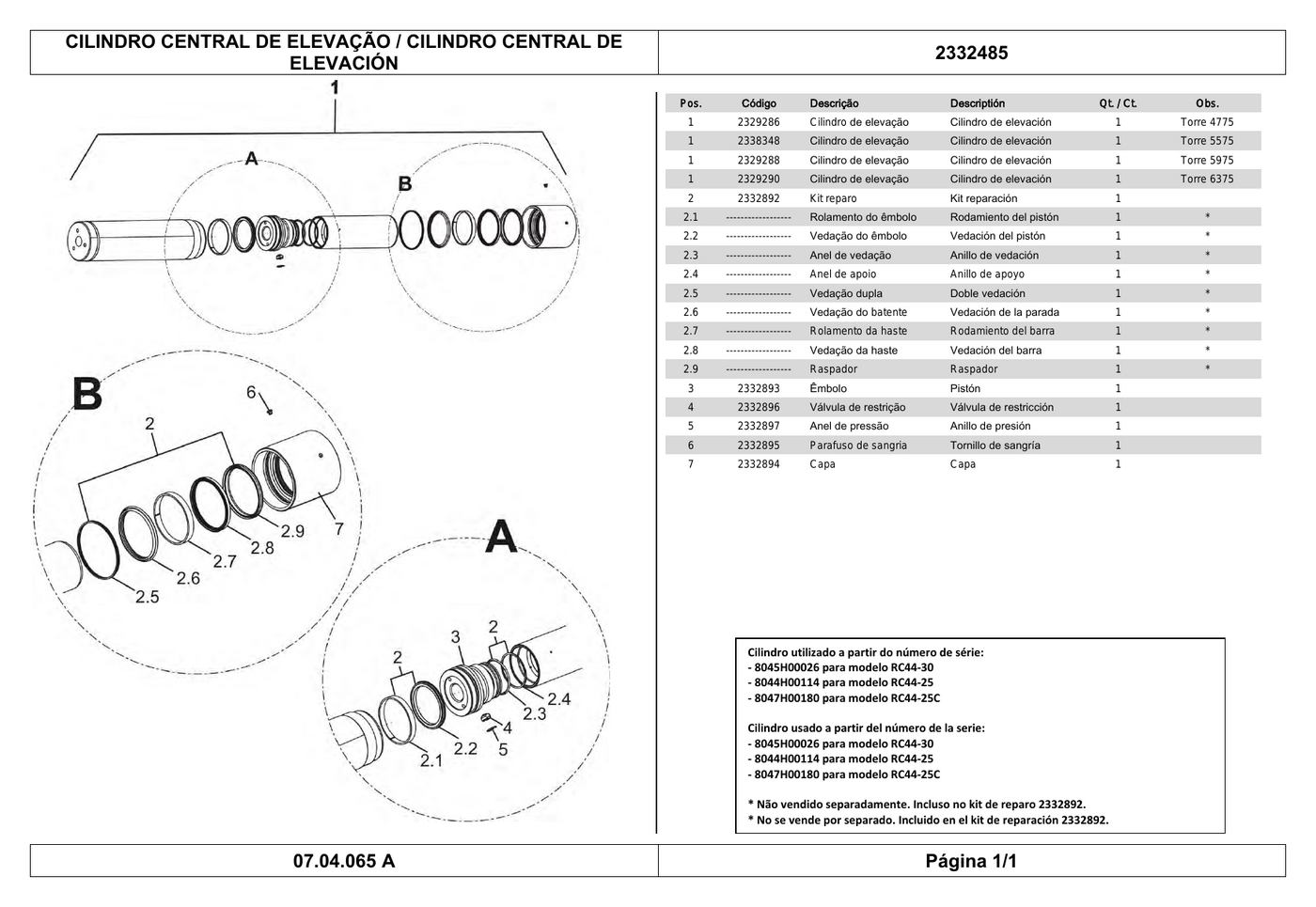 CATALOGO DE PEÇAS EMPILHADEIRRA RC44 25C STILL — diagrama de peças 3