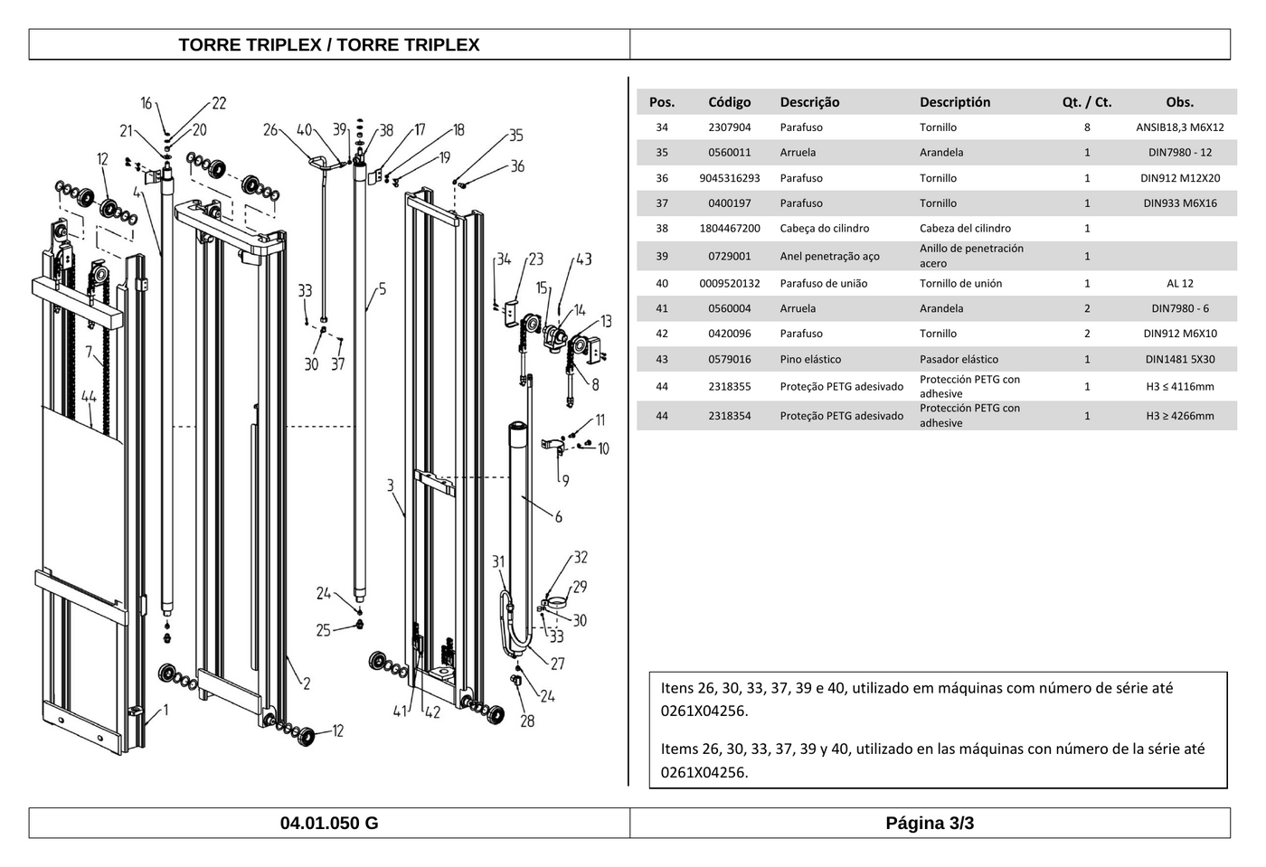 CATALOGO DE PEÇAS PDF EMPILHADEIRA EGV-14 EGV-16 - STILL — diagrama de peças 2