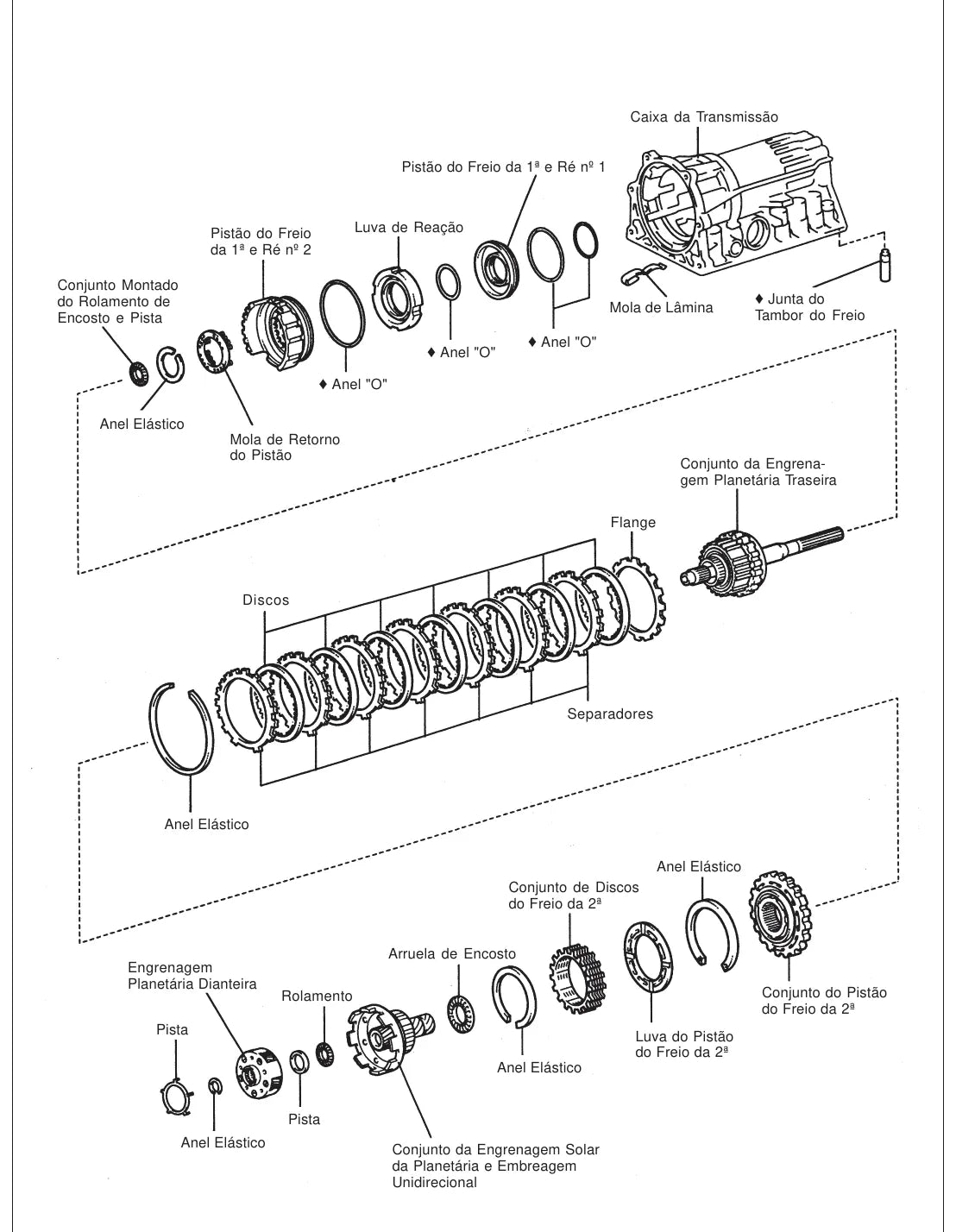 Manual de Reparação Câmbio Automático Toyota A340E A340F A343E A343F — página interna 1 do PDF (Manual de Reparação)