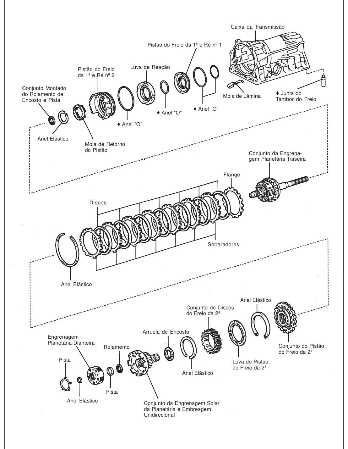 Manual de Reparação Câmbio Automático Toyota A340E A340F A343E A343F — página interna 2 do PDF (Manual de Reparação)