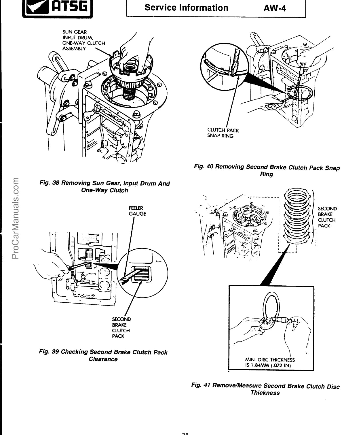 Aisin-Warner AW-4 — figura técnica 1