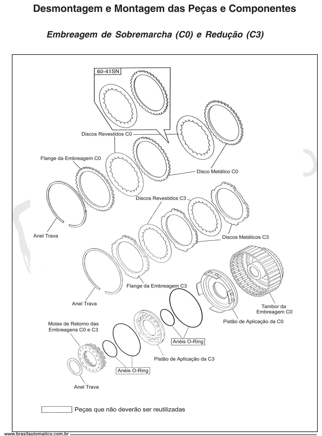 Manual de Reparação Câmbio Automático Aisin AW 60-40 LE (AF13) — página interna 1 do PDF (Manual de Reparação)