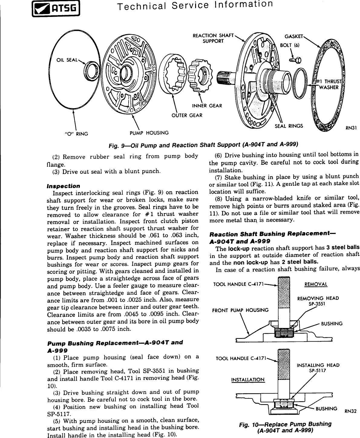 A-999 (TorqueFlite, série A-904 / A-998 / A-999) — diagrama 4