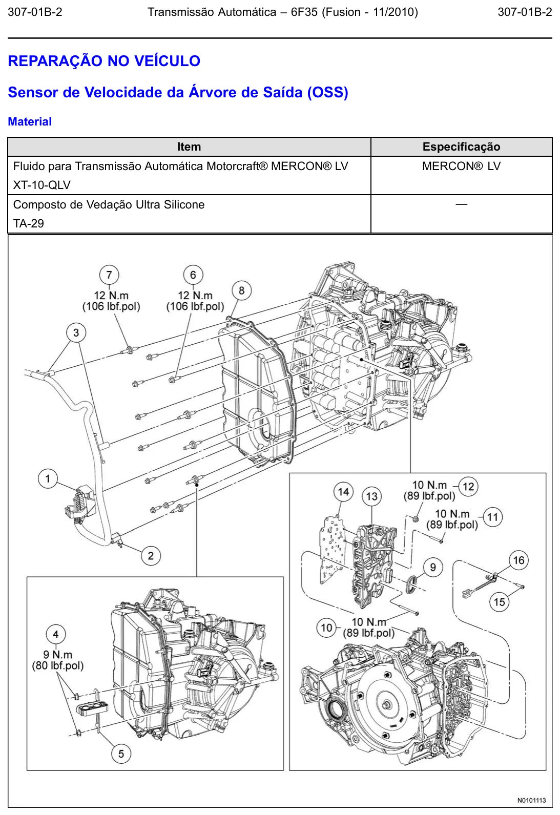 Ford 6F35 — figura técnica 2