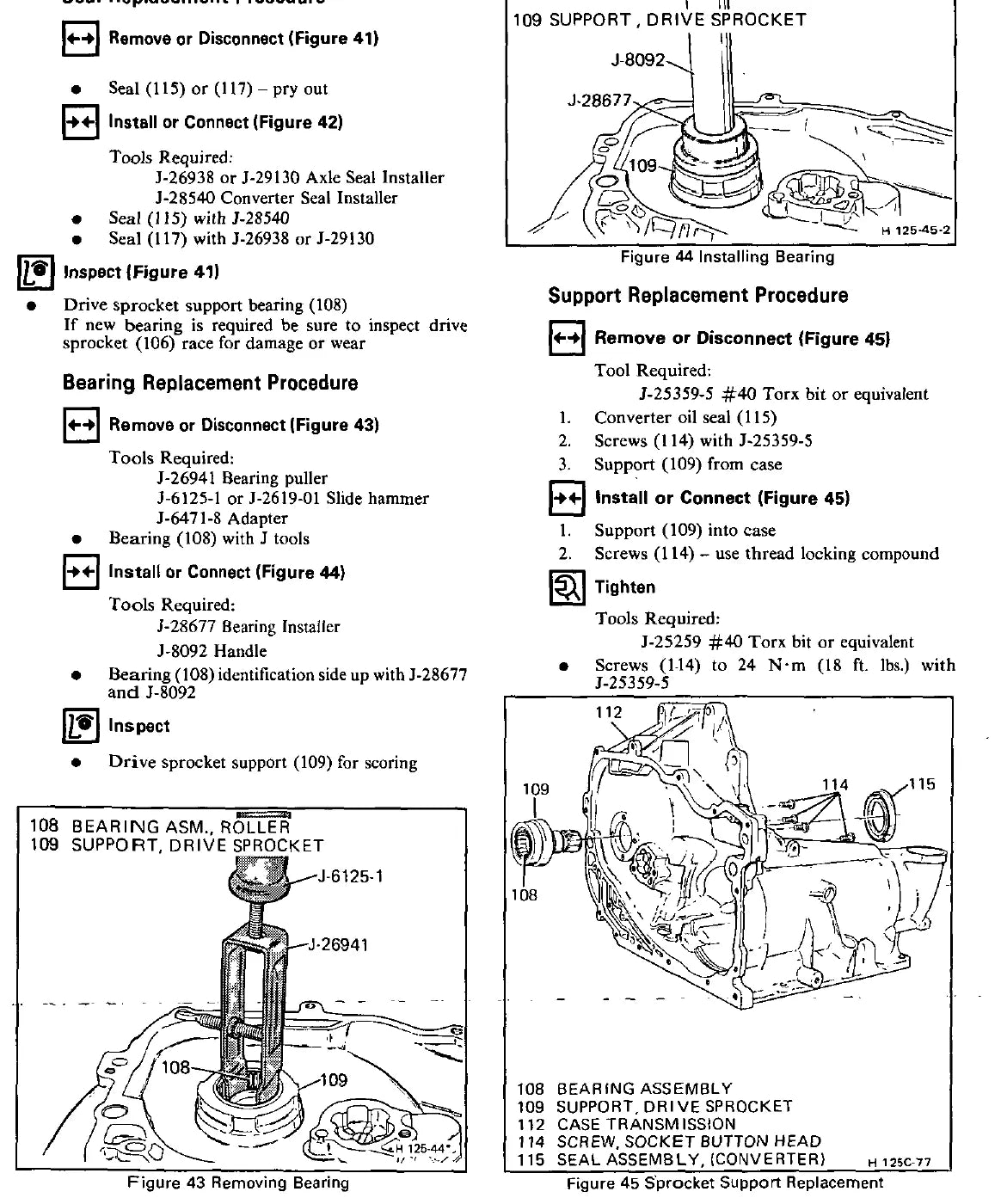 Manual de Serviço Câmbio Automático GM TH125C — Diagnóstico Seção 7A (Inglês) — página interna 2 do PDF (Manual de Serviço)