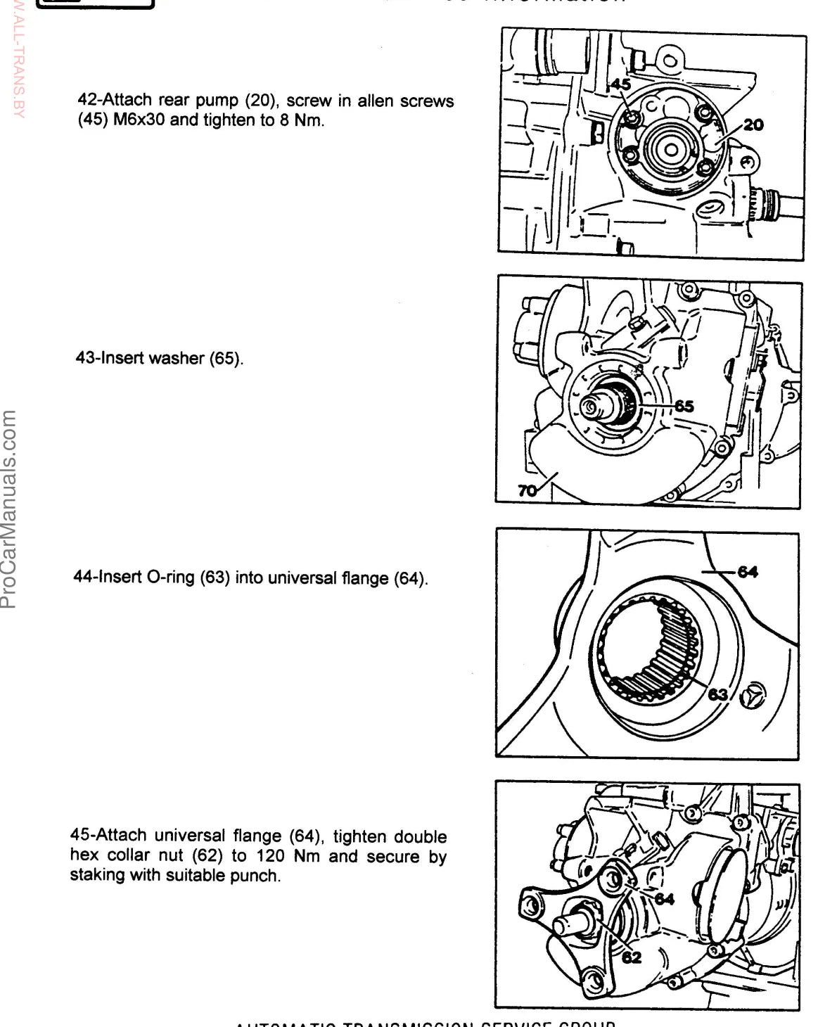 Manual de Serviço Câmbio Automático Mercedes-Benz 722.5 (Inglês) — página interna 2 do PDF (Manual de Serviço)