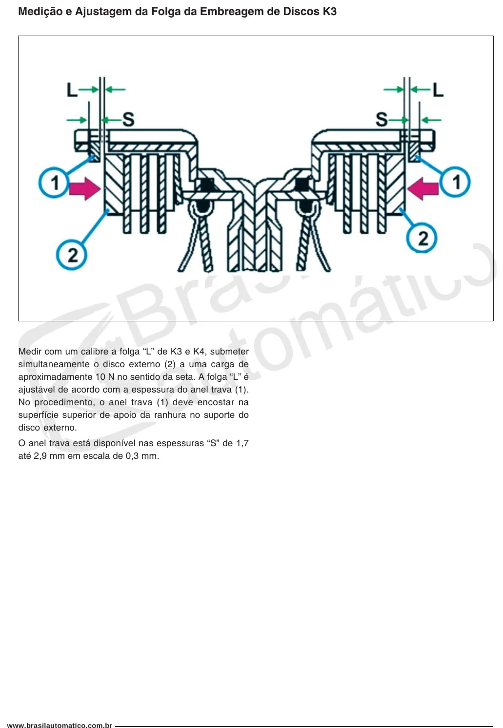 Manual de Reparação Câmbio Automático Mercedes-Benz 722.7 Classe A — página interna 1 do PDF (Manual de Reparação)