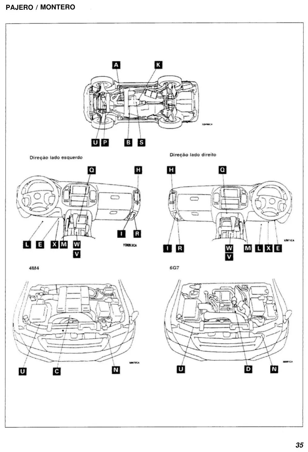 Manual de Reparação Câmbio Automático Mitsubishi Pajero Sport e Pajero Full R4A51 V4A51 V5A51 — página interna 1 do PDF (Manual de Reparação)