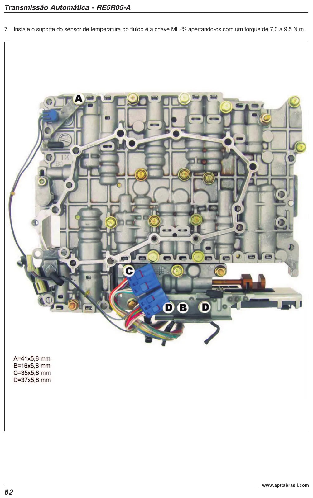 Jatco / Nissan RE5R05A — figura técnica 3