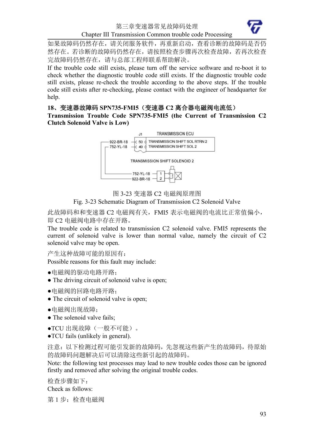 Manual de Diagnóstico FC6A Sany Transmissão Automática - página 3