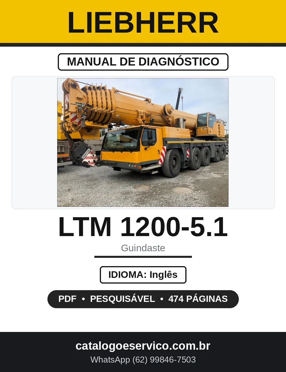 Manual de Diagnóstico Liebherr LTM 1200-5.1 LICCON — capa