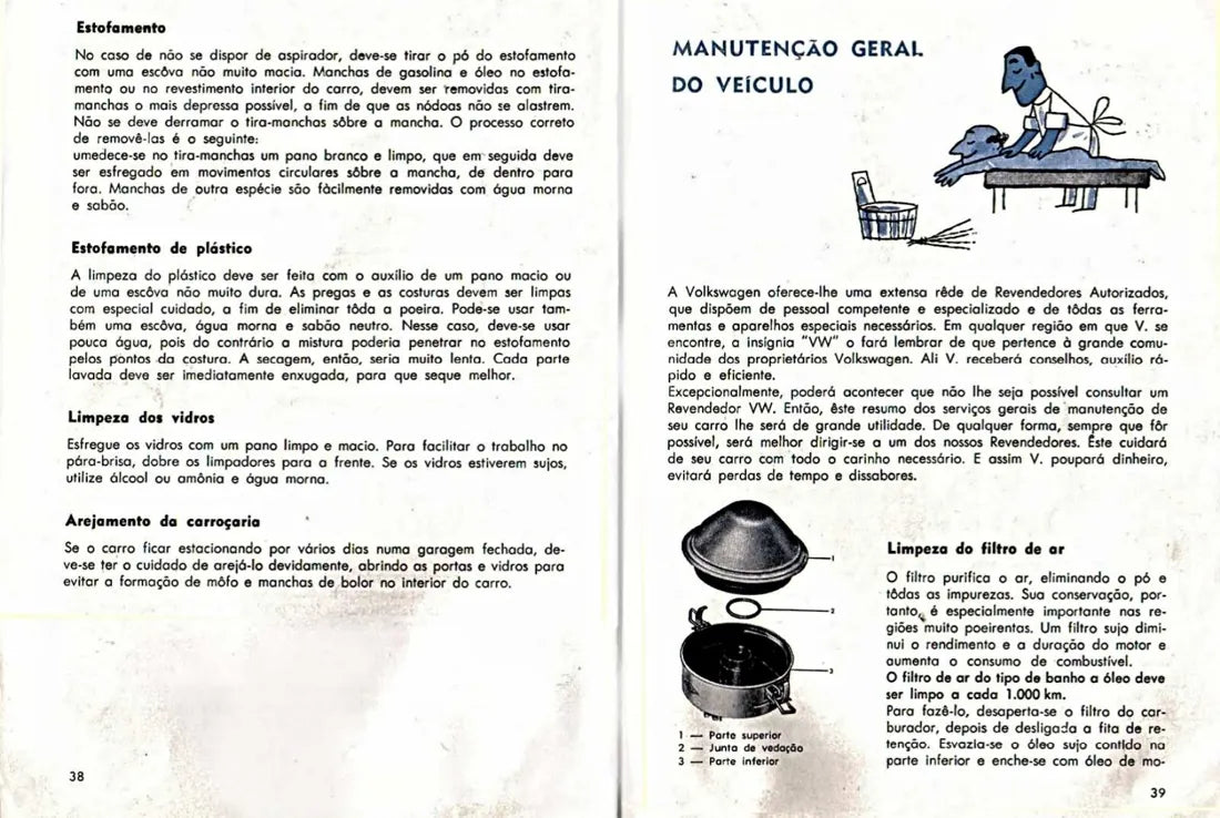 Página interna 3 — Volkswagen Fusca 1961