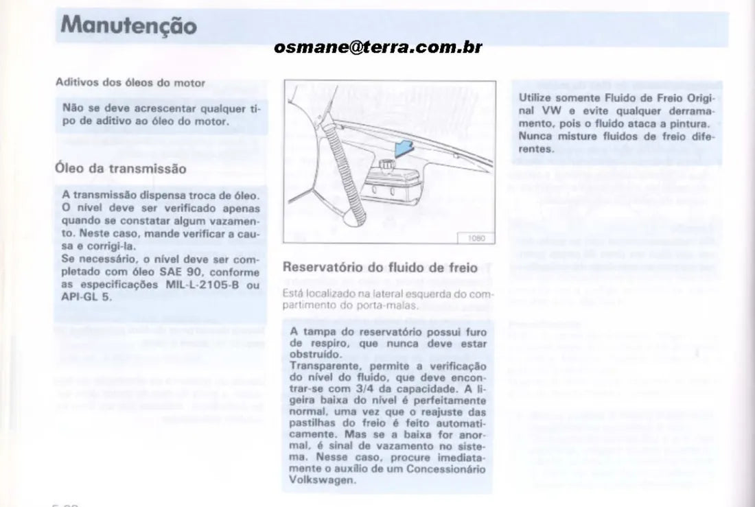 Página interna 3 — Volkswagen Fusca Itamar 1994