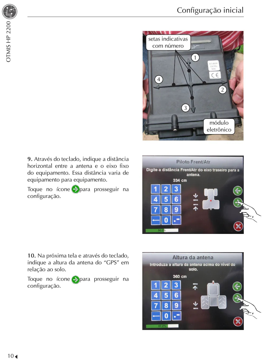Manual de Instruções Jacto Otmis HP 2200 — amostra 2 de página interna do documento