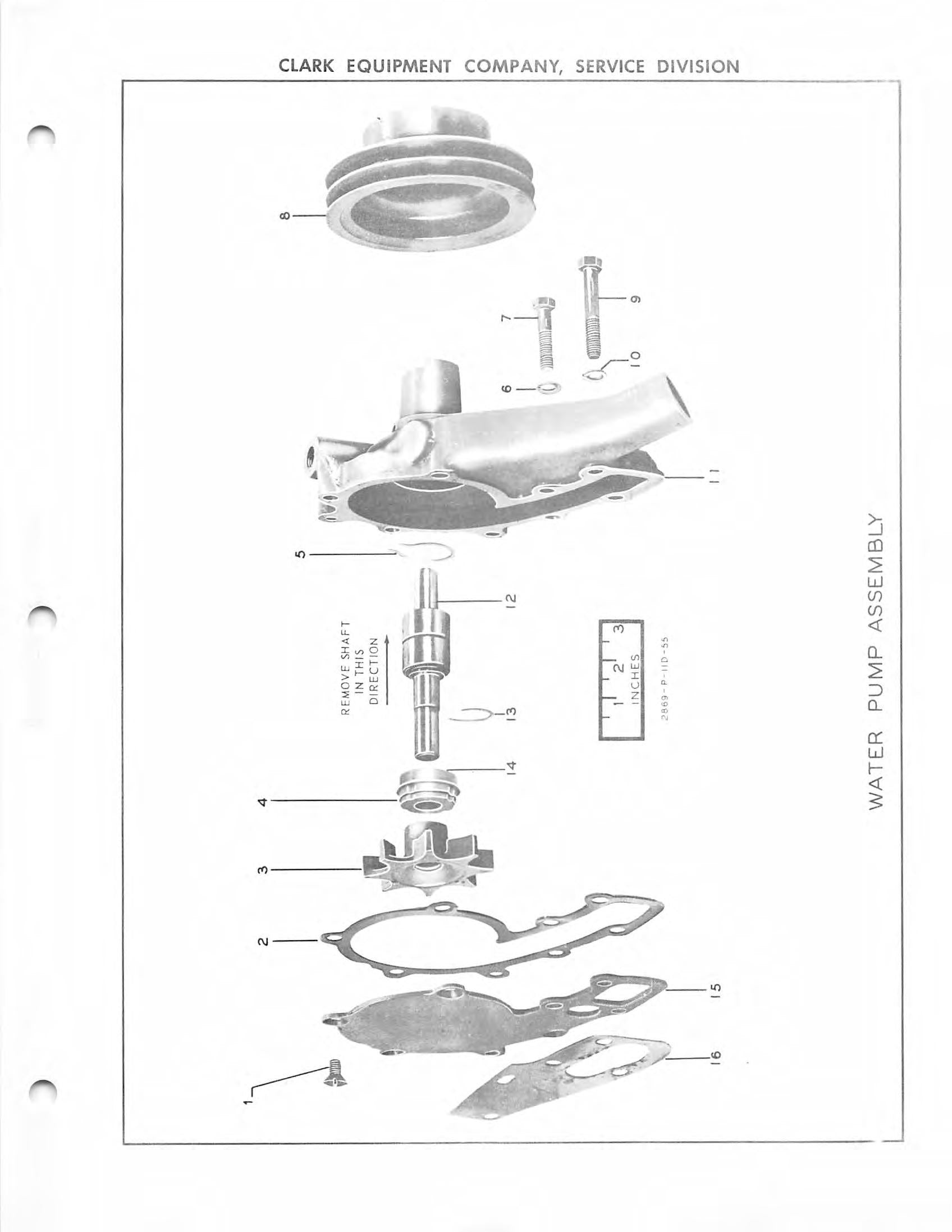 Manual de Manutenção e Peças Carregador de Vagão Clark Dynatork Gas Carloader "D" (Book 8D) - página interna