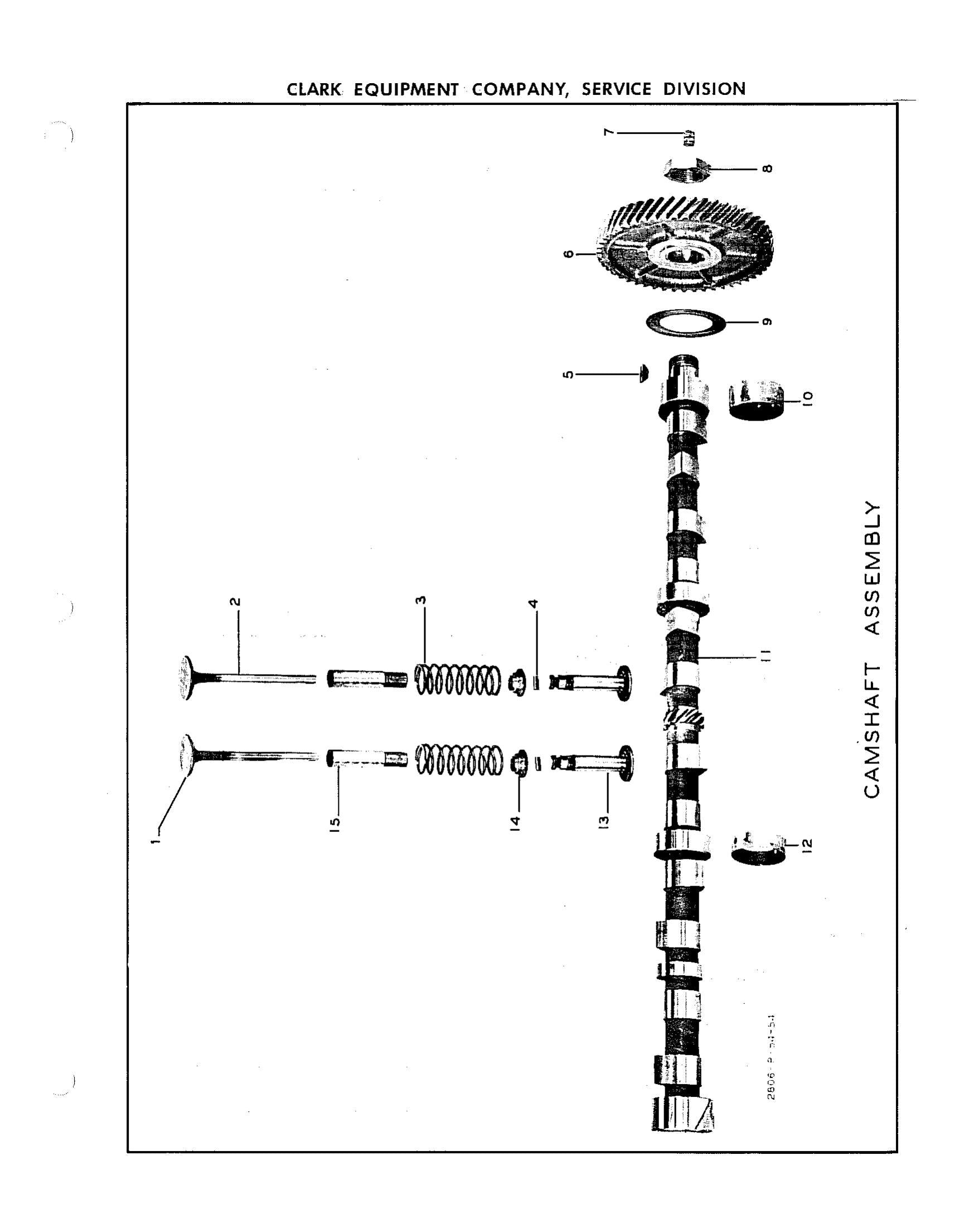 Manual de Manutenção e Peças Empilhadeira Clark CFY150 (Clarklift CFY150) - página interna