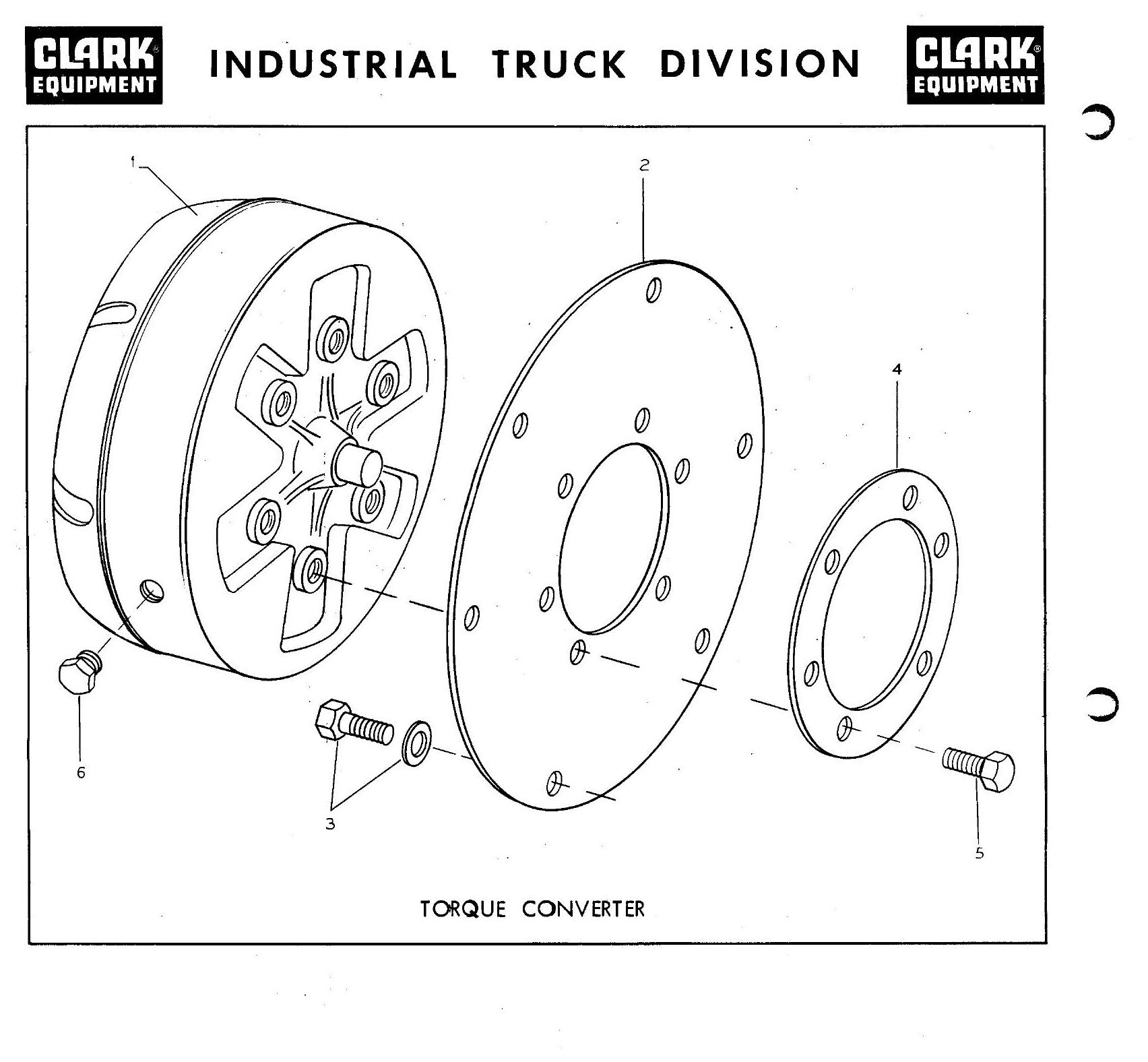 Manual de Manutenção e Peças Empilhadeira Clark CY 6044 (Modelo 1671495) - página interna