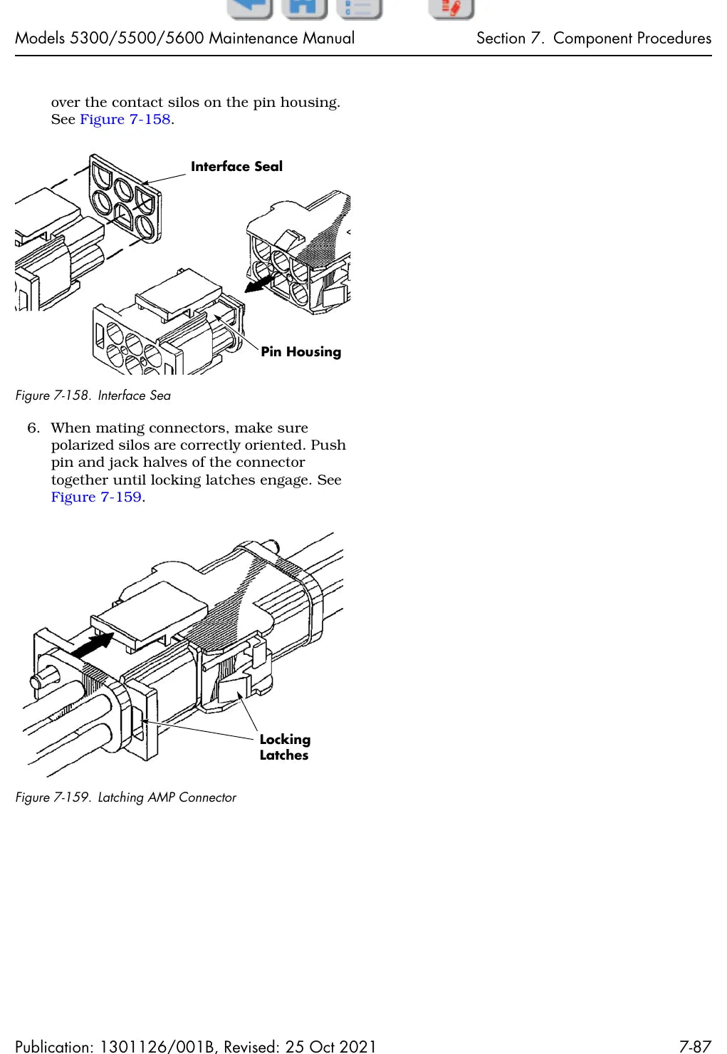 Página interna do Manual de Manutenção Raymond 5300/5500/5600 — diagrama 4