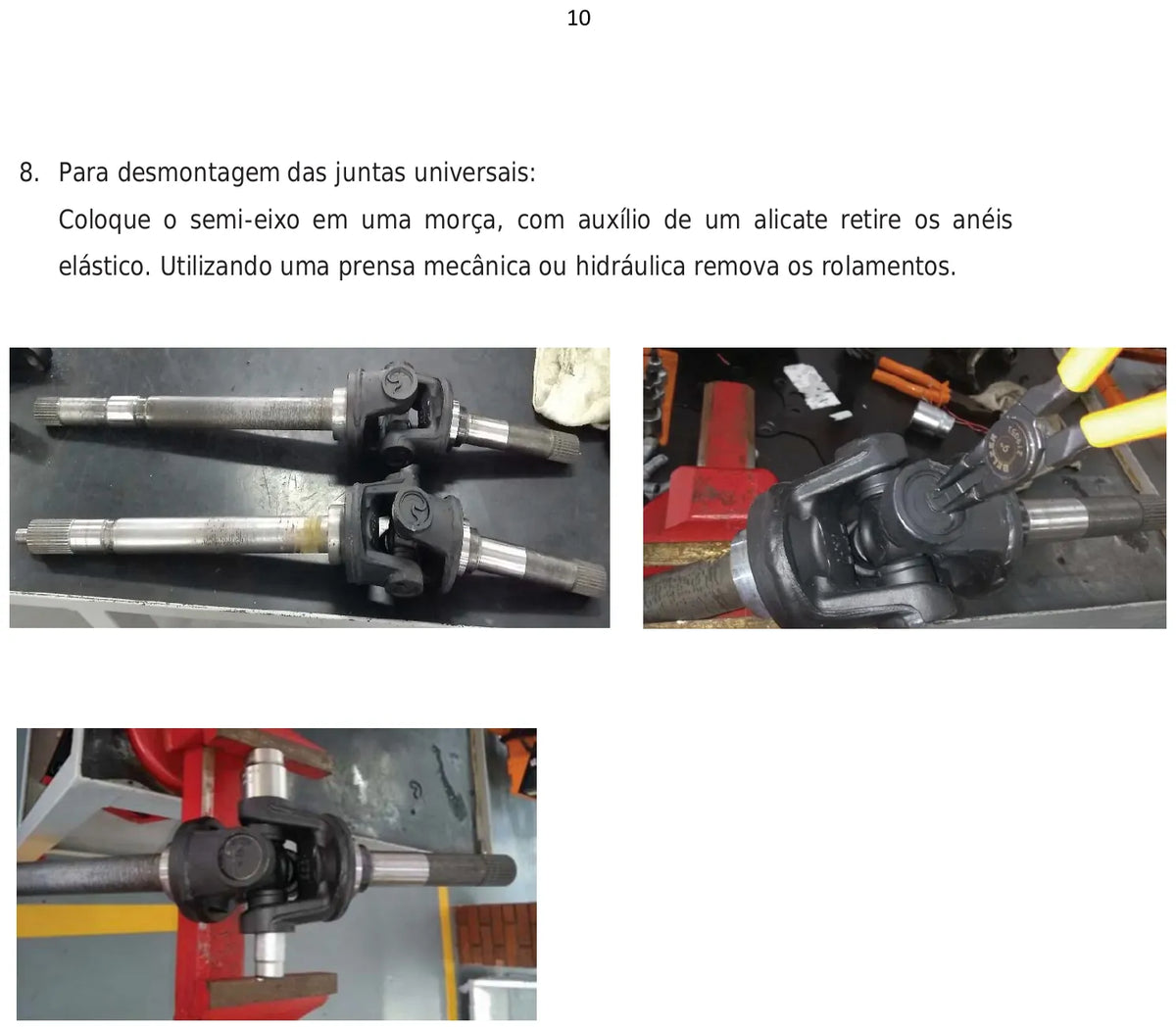 Manual de Oficina Agrale Marruá Eixo Dianteiro com Diferencial 8.9 Polegadas — página 1 do documento