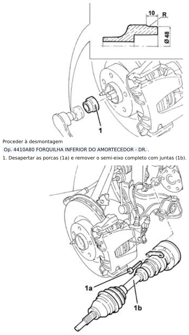 Página 3502 do Manual de Oficina Alfa Romeo GT — procedimento ilustrado