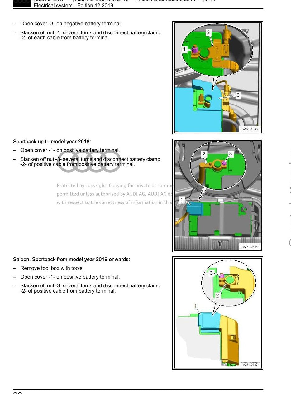 Manual de Oficina Audi A3 (1.3-2.0) — Manutenção oficial de fábrica, do jeito Ingolstadt - diagrama 2