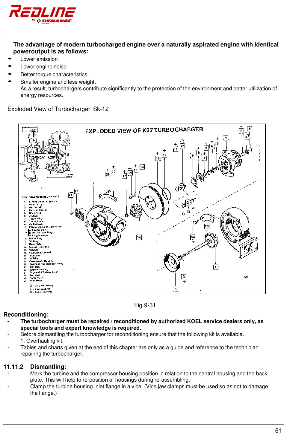 Manual de Oficina Dynapac Motor 4R1040 T e NA — amostra 2 de página interna do documento