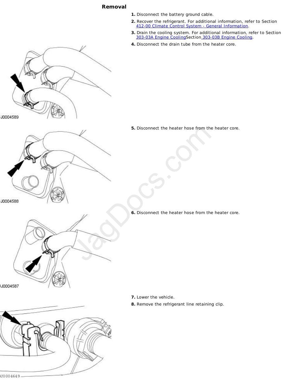 Manual de Oficina Jaguar X-Type (2001-2009) — (Sedan e Wagon) completo: V6 gasolina - diagrama 2