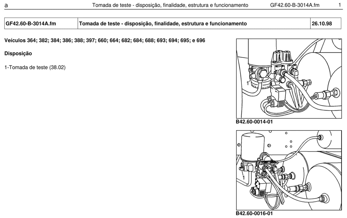 Página do manual de oficina Mercedes-Benz 1728