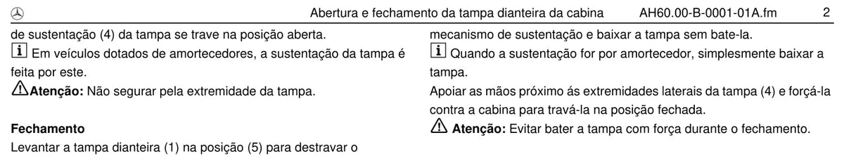 Página do manual de oficina Mercedes-Benz 1728