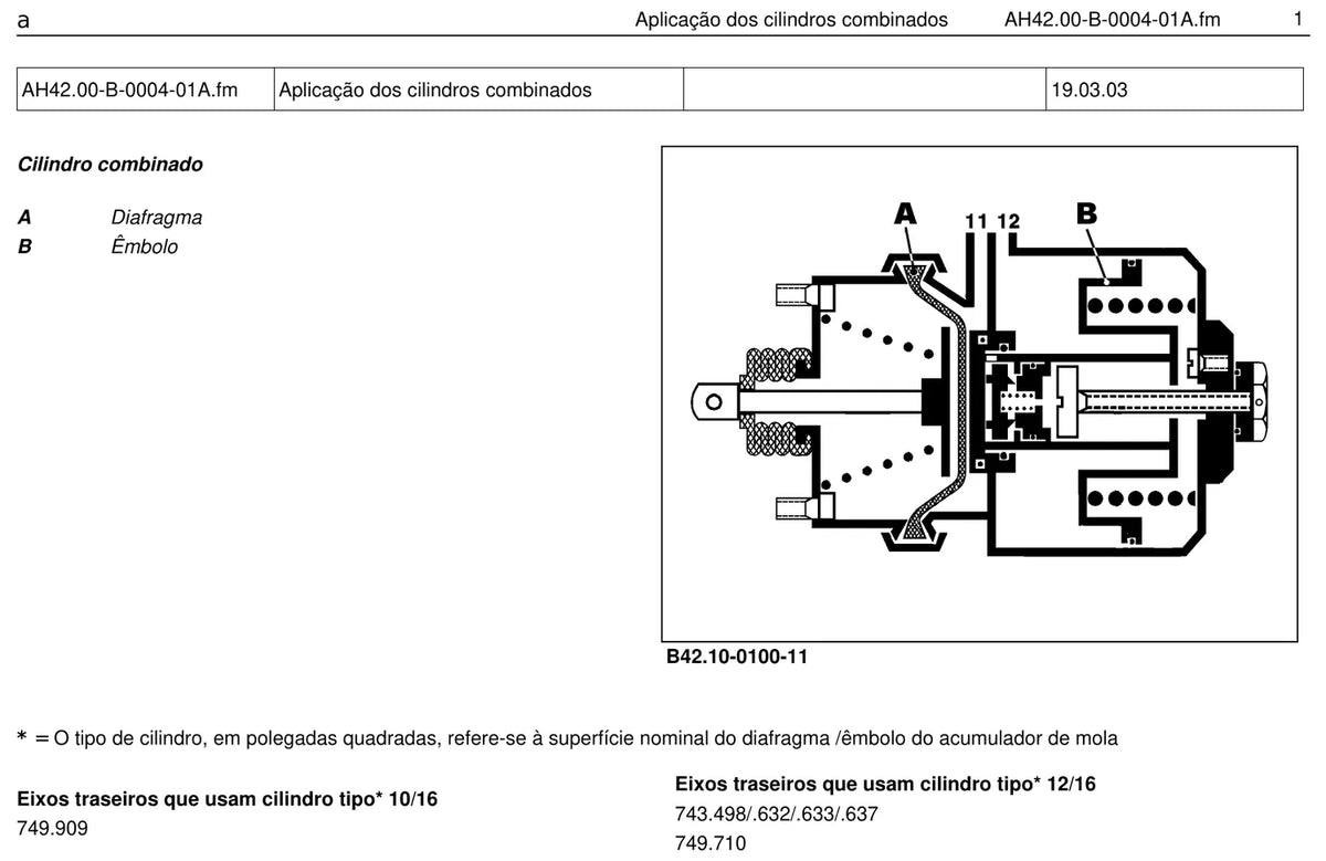 Página do manual de oficina Mercedes-Benz 2418